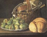 Melendez, Luis Eugenio Still Life with Figs (mk05) Sweden oil painting reproduction